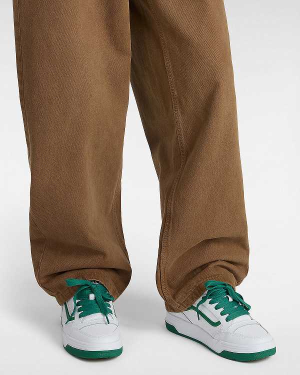 Green Vans Hylane Men Sneakers | VN7613408