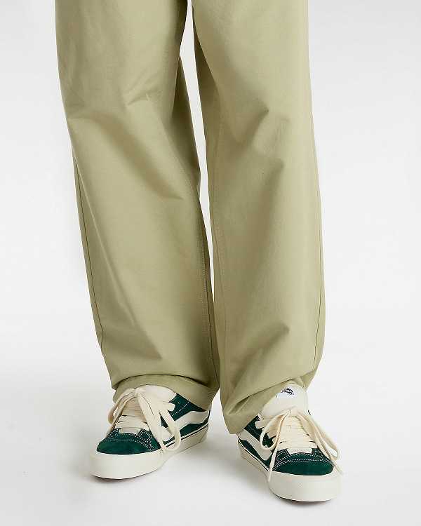 Green Vans Knu Skool Men Sneakers | VN5238610