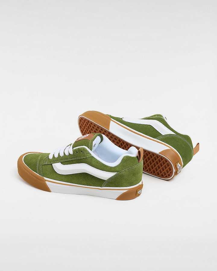 Green Vans Knu Skool Men Sneakers | VN6519248