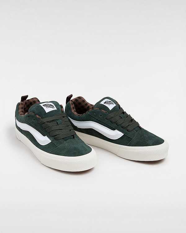 Green Vans Knu Skool Women Sneakers | VN5760841
