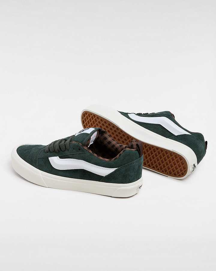 Green Vans Knu Skool Women Sneakers | VN5760841