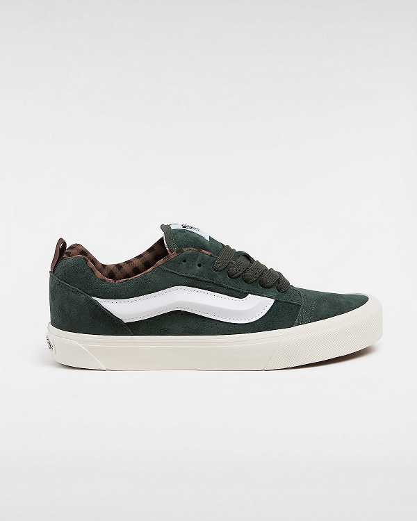 Green Vans Knu Skool Women Sneakers | VN5760841