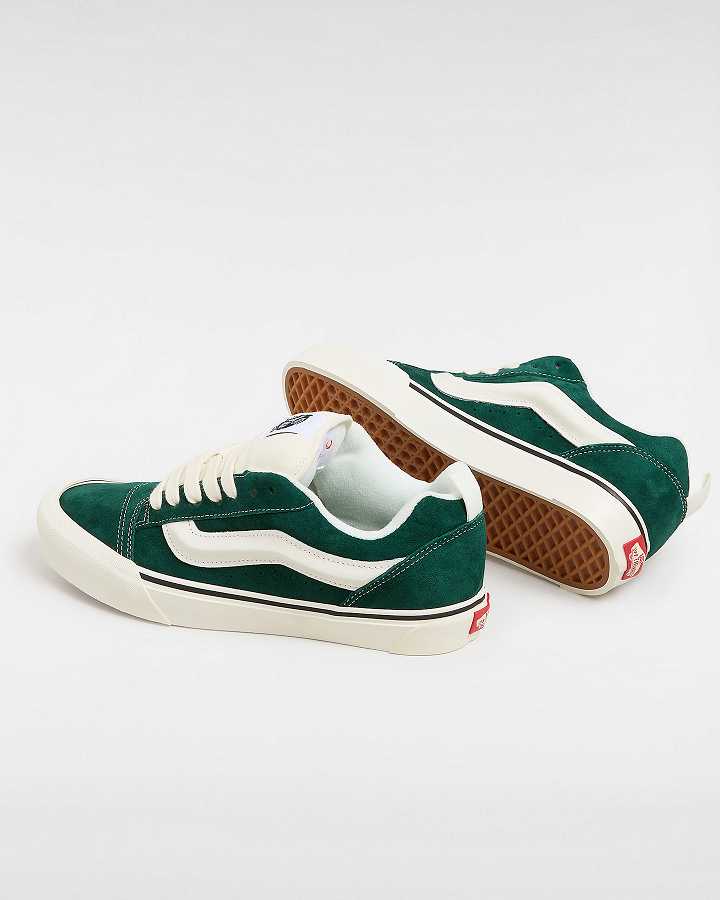 Green Vans Knu Skool Women Sneakers | VN7564389