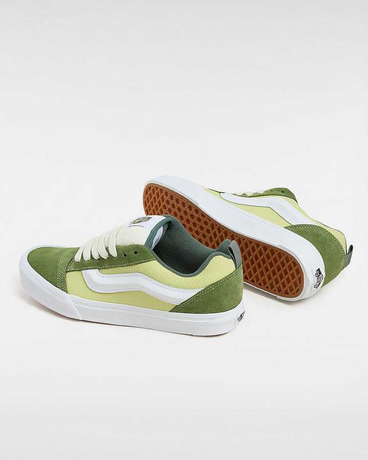 Green Vans Knu Skool Women Sneakers | VN9812507