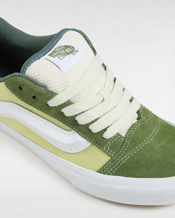 Green Vans Knu Skool Women Sneakers | VN9812507
