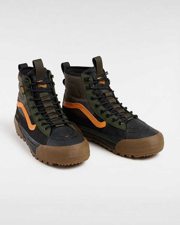 Green Vans MTE Sk8-Hi Women Gore-tex Shoes | VN7926150