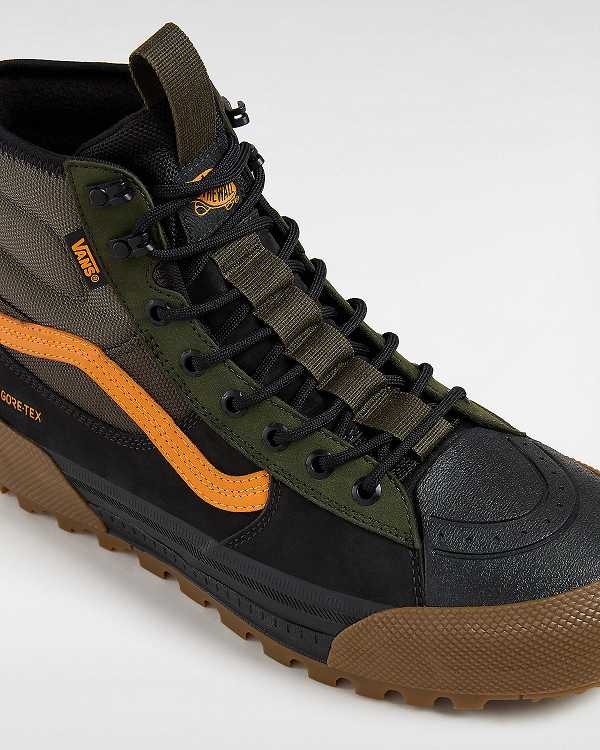 Green Vans MTE Sk8-Hi Women Gore-tex Shoes | VN7926150