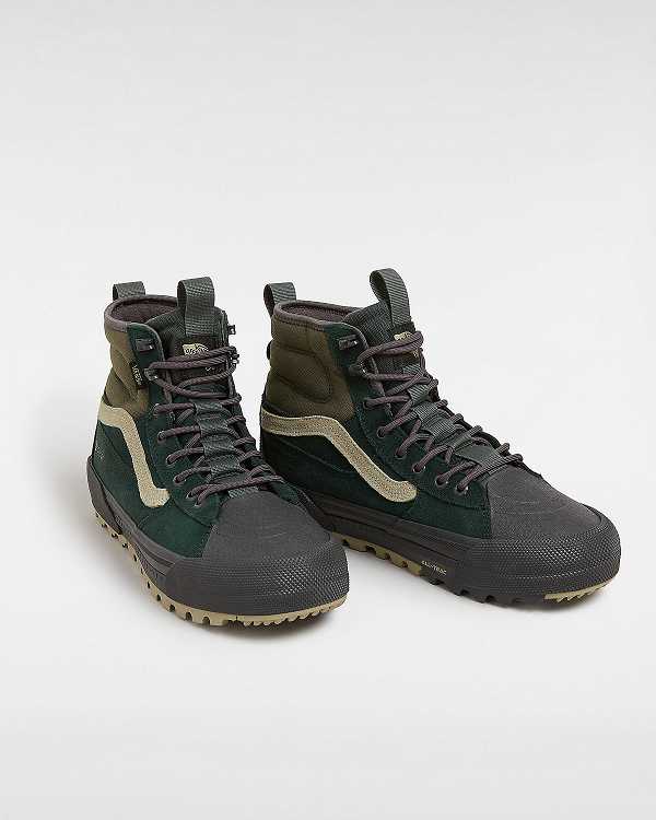 Green Vans MTE Sk8-Hi Women Gore-tex Shoes | VN0954726