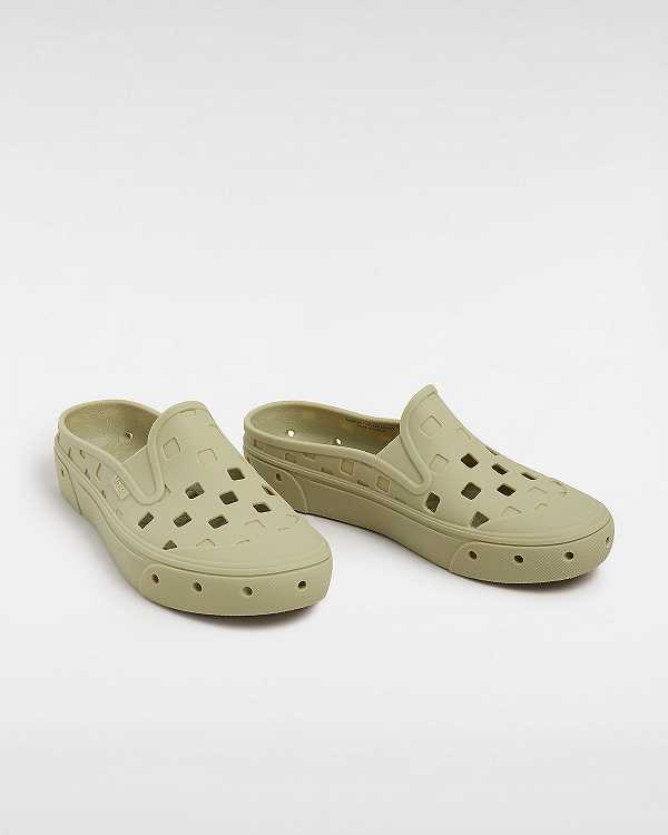 Green Vans MTE Slip-On TRK Women Mules | VN1529837