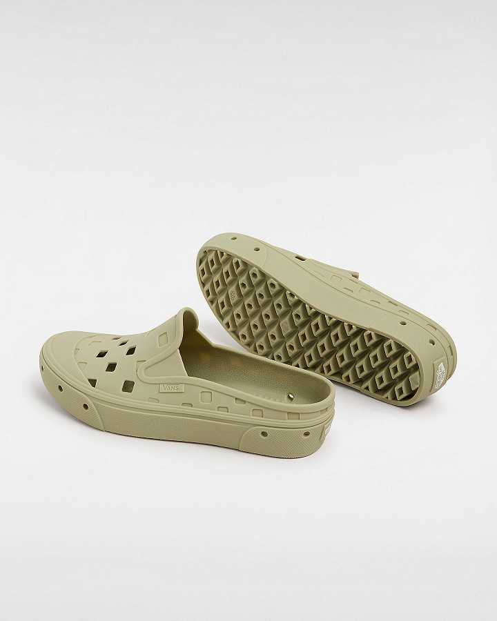 Green Vans MTE Slip-On TRK Women Mules | VN1529837