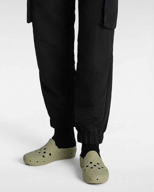 Green Vans MTE Slip-On TRK Women Mules | VN1529837