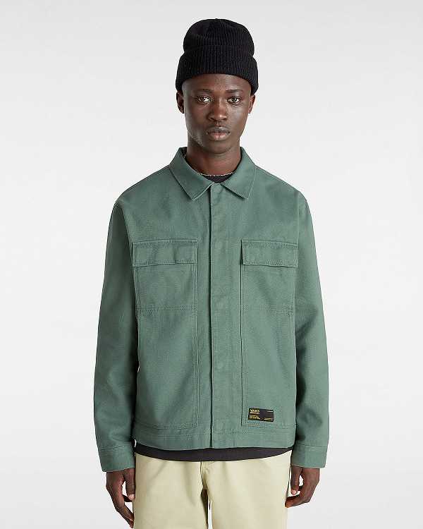 Green Vans Mcavoy Station Men Jacket | VN6192540
