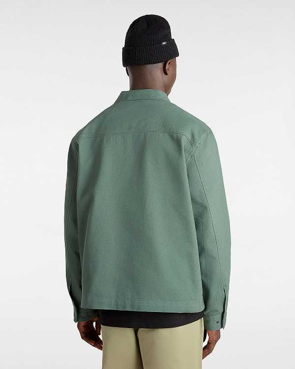Green Vans Mcavoy Station Men Jacket | VN6192540