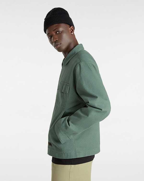 Green Vans Mcavoy Station Men Jacket | VN6192540