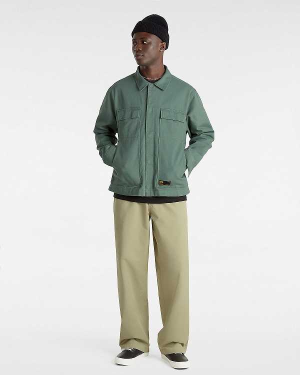 Green Vans Mcavoy Station Men Jacket | VN6192540