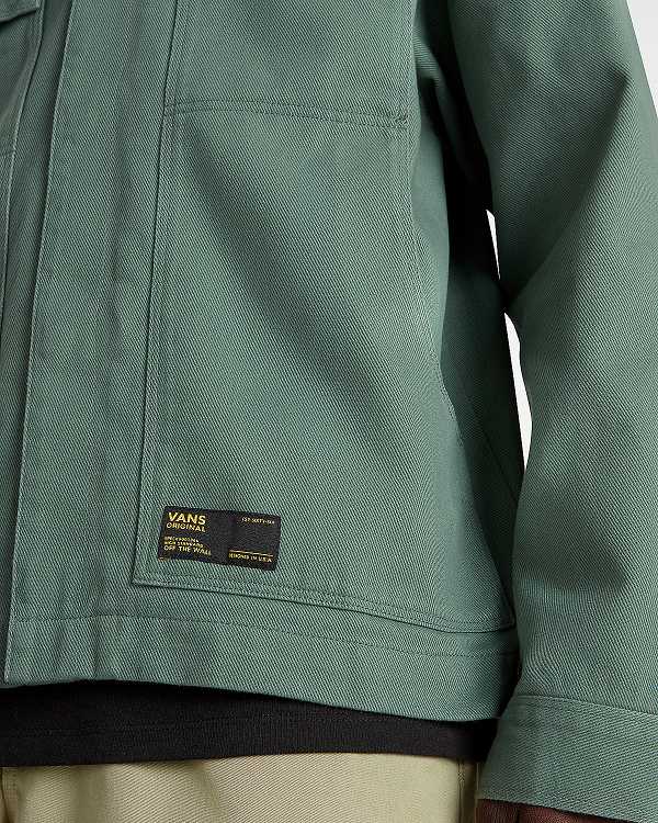 Green Vans Mcavoy Station Men Jacket | VN6192540