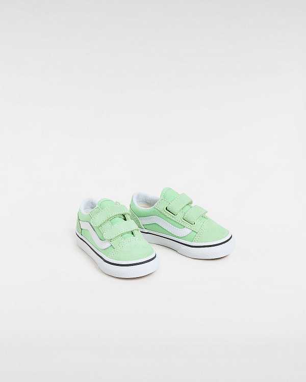 Green Vans Old Skool (1-4 Years) Kids' Sneakers | VN4520983