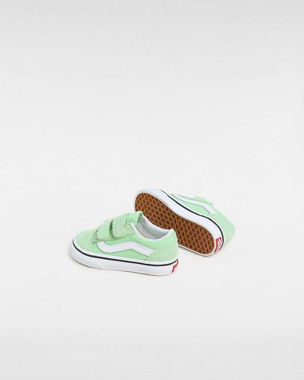 Green Vans Old Skool (1-4 Years) Kids' Sneakers | VN4520983