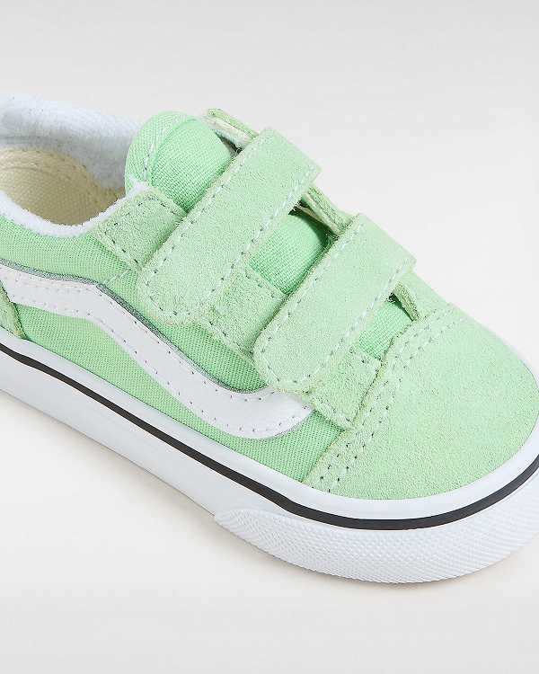 Green Vans Old Skool (1-4 Years) Kids' Sneakers | VN4520983