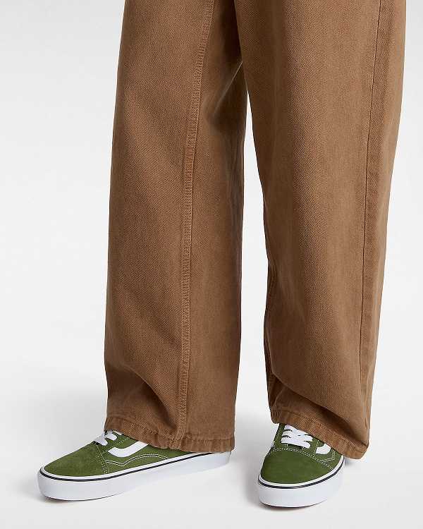 Green Vans Old Skool Men Sneakers | VN5073264