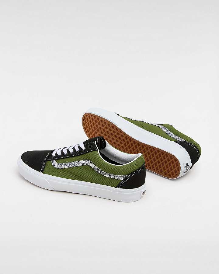 Green Vans Old Skool Men Sneakers | VN9521740