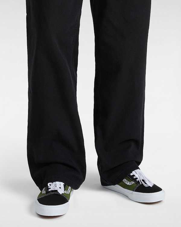 Green Vans Old Skool Men Sneakers | VN9521740