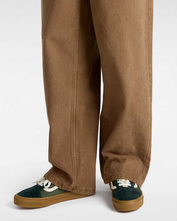 Green Vans Old Skool Men Sneakers | VN9840731