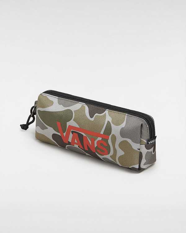 Green Vans Old Skool Pencil Unisex Pouches | VN8742591