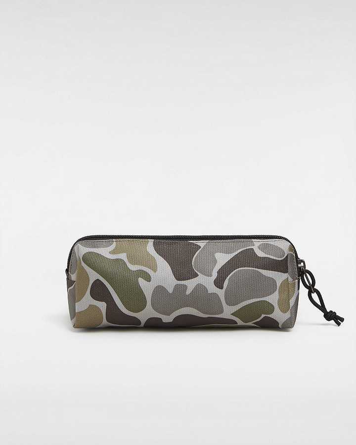 Green Vans Old Skool Pencil Unisex Pouches | VN8742591