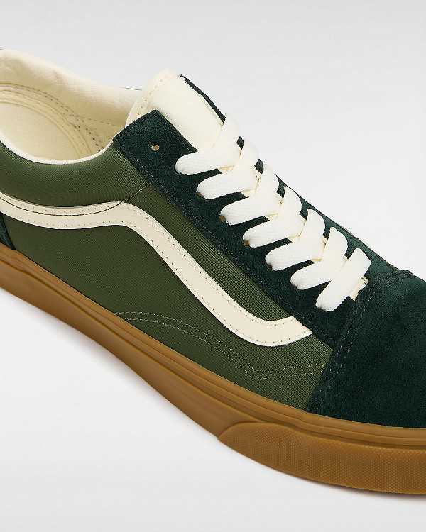 Green Vans Old Skool Women Sneakers | VN4087529