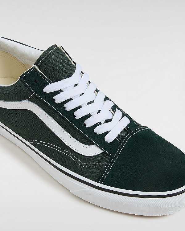 Green Vans Old Skool Women Sneakers | VN8497150