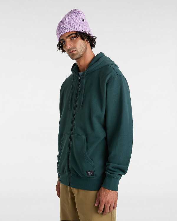 Green Vans Original Standards Loose Men Hoodie | VN5816329