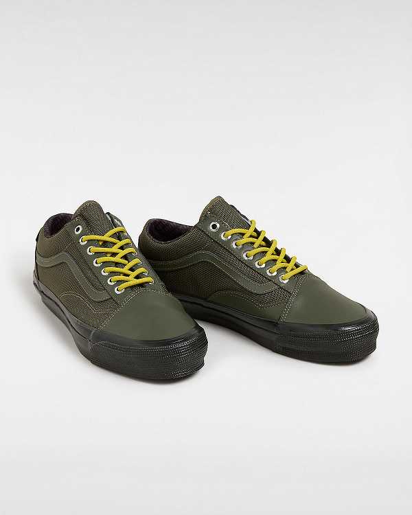 Green Vans Premium Old Skool 36 Men Skate Shoes | VN7201458