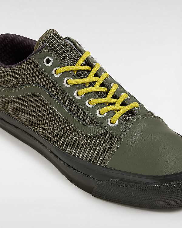 Green Vans Premium Old Skool 36 Men Skate Shoes | VN7201458