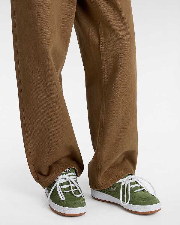 Green Vans Speed LS Women Skate Shoes | VN4016879