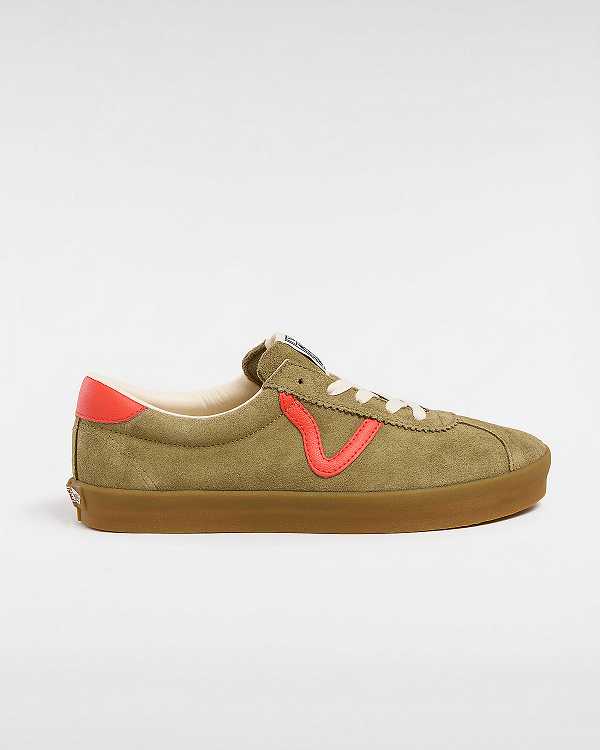Green Vans Sport Low Men Sneakers | VN2468593