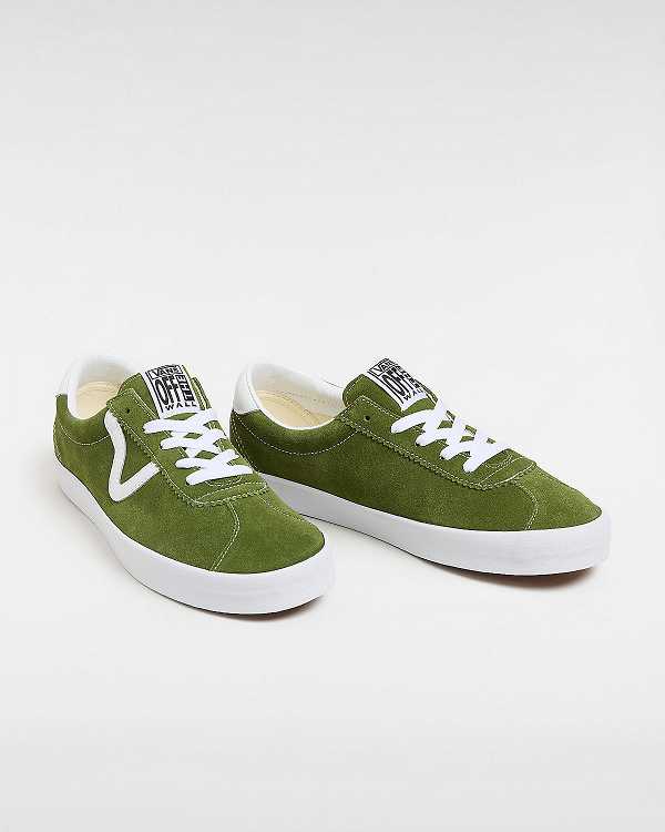 Green Vans Sport Low Men Sneakers | VN8372904