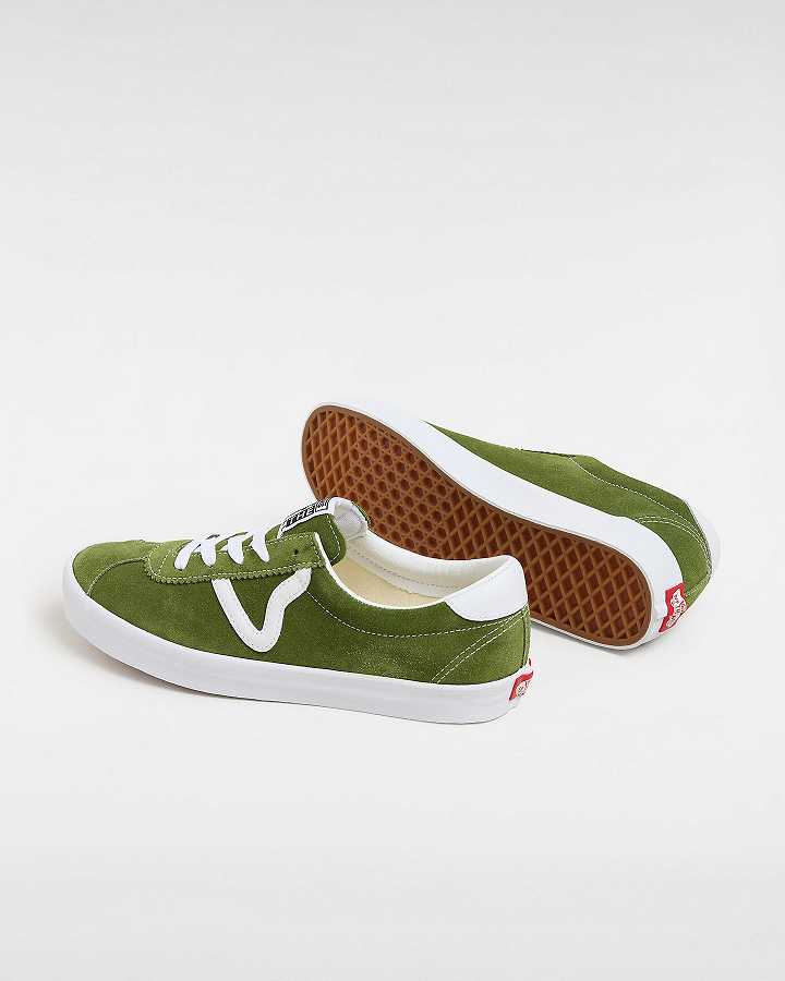 Green Vans Sport Low Men Sneakers | VN8372904