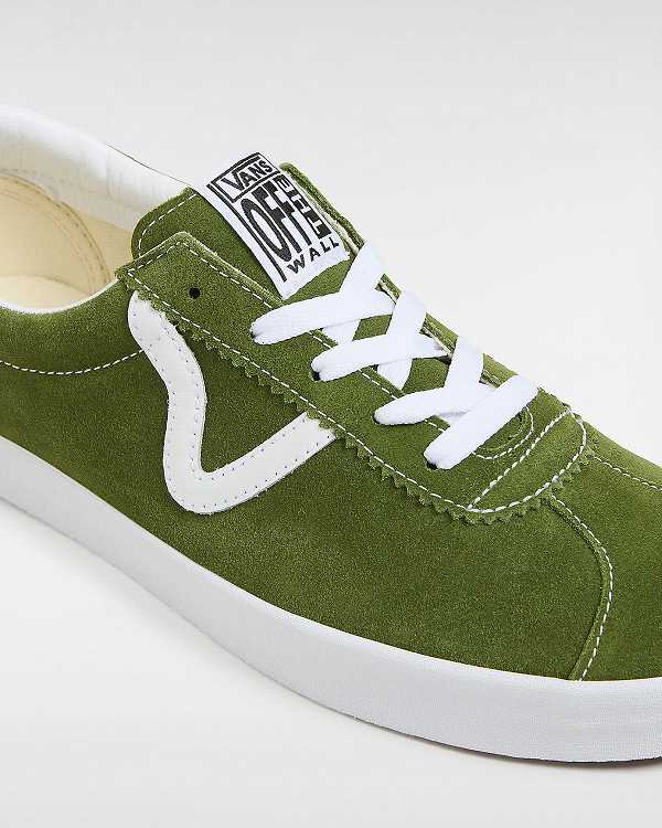 Green Vans Sport Low Men Sneakers | VN8372904