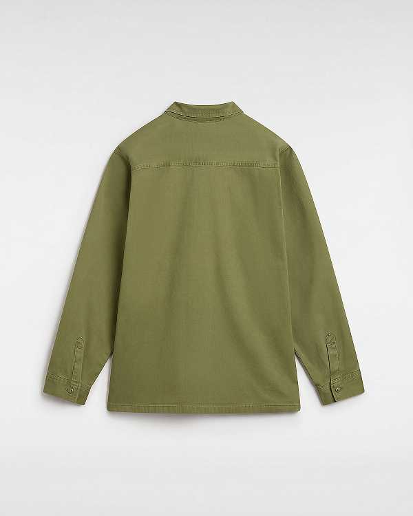 Green Vans Westfield Shacket Women Shirts | VN6950237