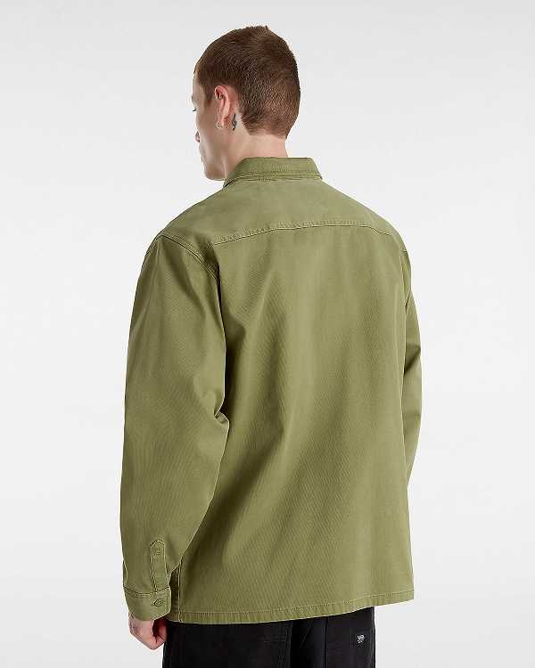 Green Vans Westfield Shacket Women Shirts | VN6950237