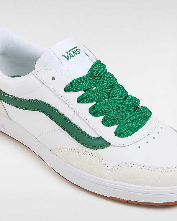 Green / White Vans Cruze Too ComfyCush Women Sneakers | VN1748203