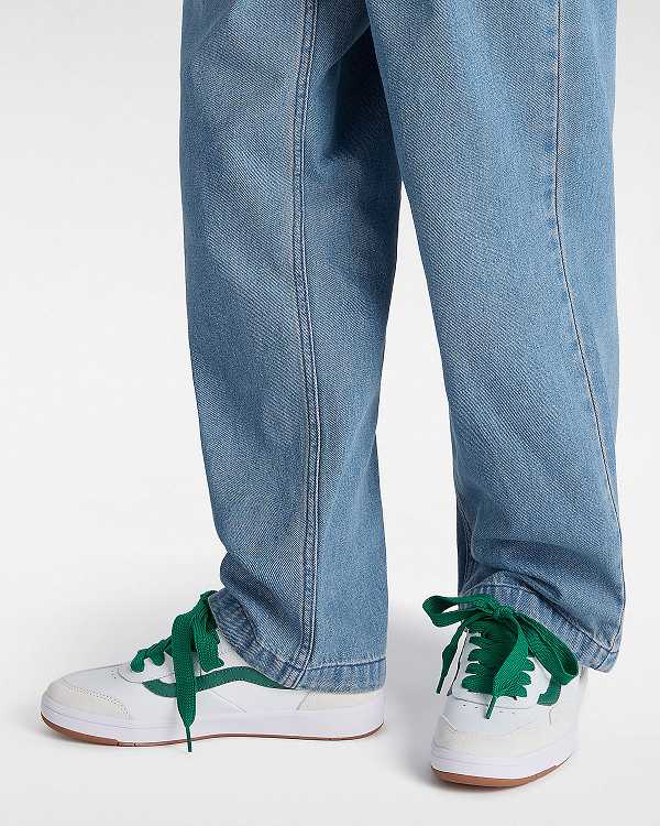 Green / White Vans Cruze Too ComfyCush Women Sneakers | VN1748203