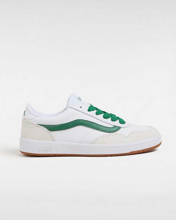 Green / White Vans Cruze Too ComfyCush Women Sneakers | VN1748203