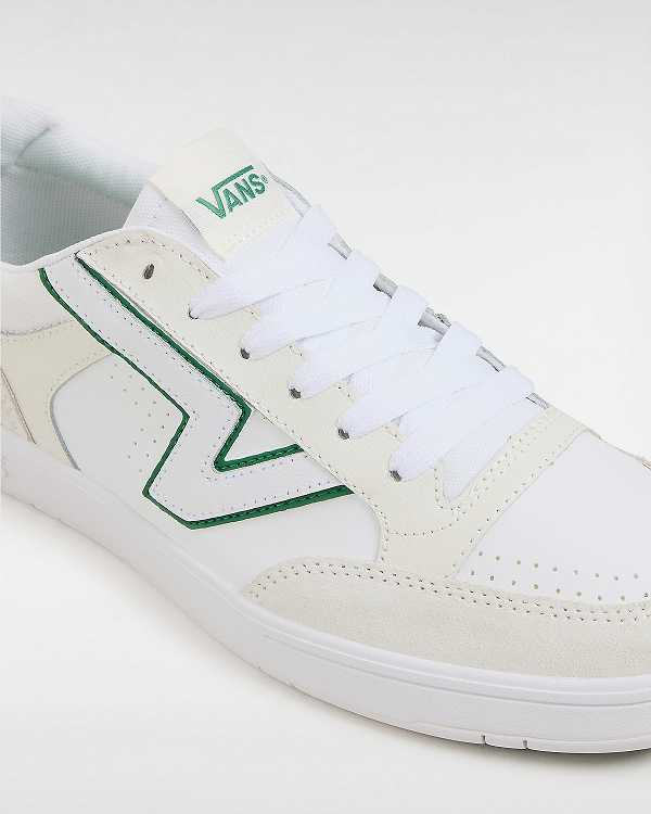 Green / White Vans Lowland ComfyCush Women Tennis Shoes | VN8347510