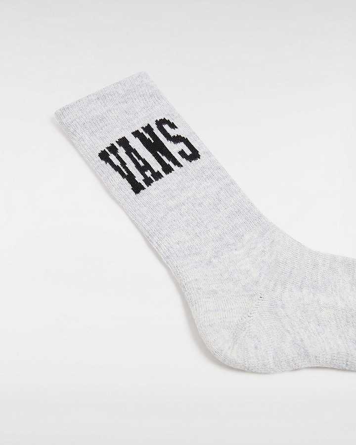 Grey Vans Arched Crew (1 Pair) Unisex Socks | VN7632940