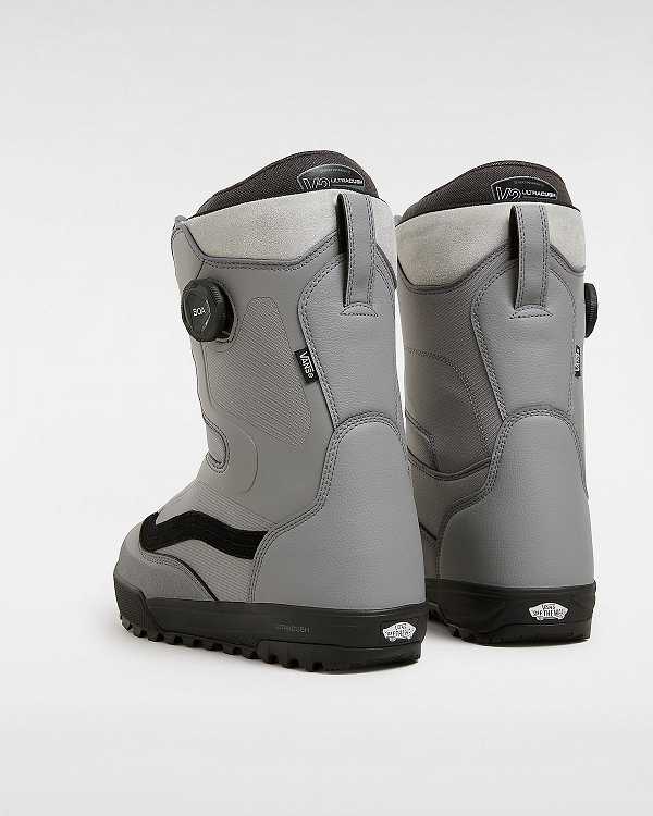 Grey Vans Aura Pro Men Snowboard Boots | VN0458169