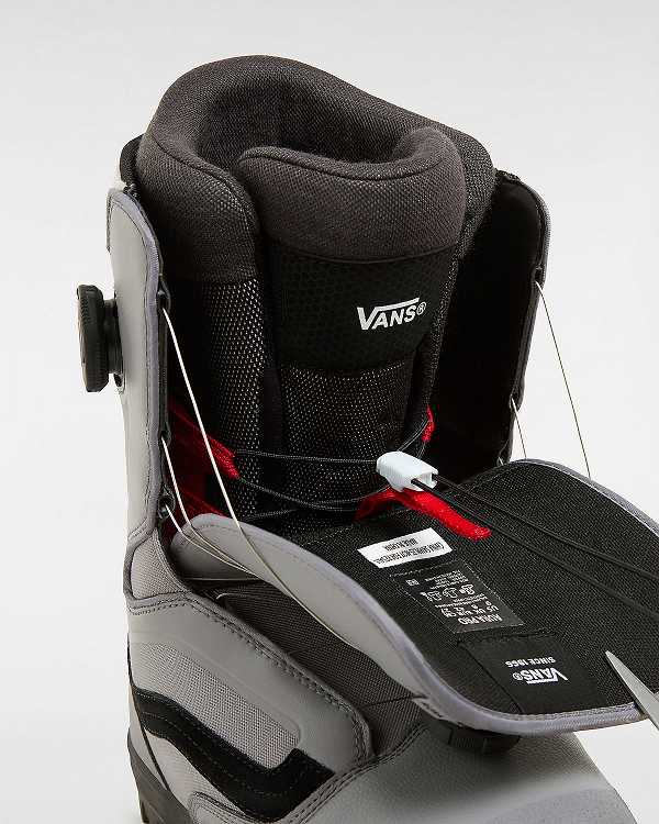 Grey Vans Aura Pro Men Snowboard Boots | VN0458169
