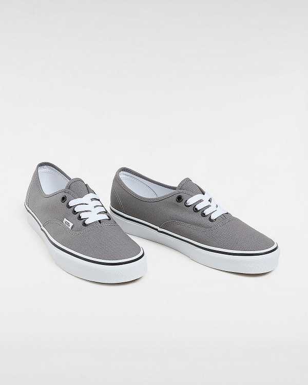 Grey Vans Authentic Men Sneakers | VN2683074