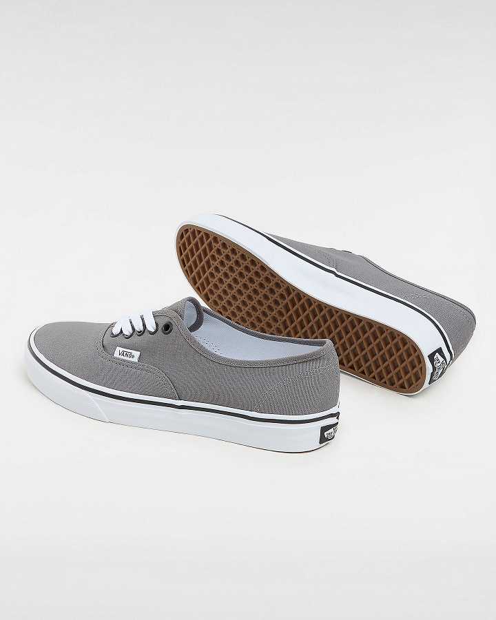 Grey Vans Authentic Men Sneakers | VN2683074